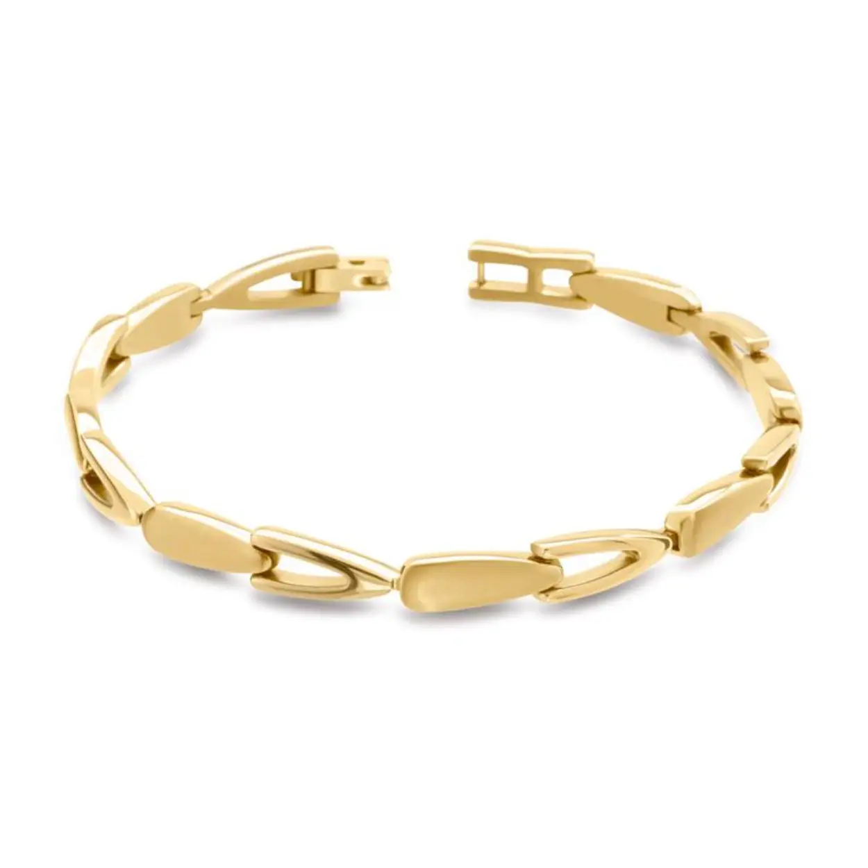 Boccia armband vegguld titanium