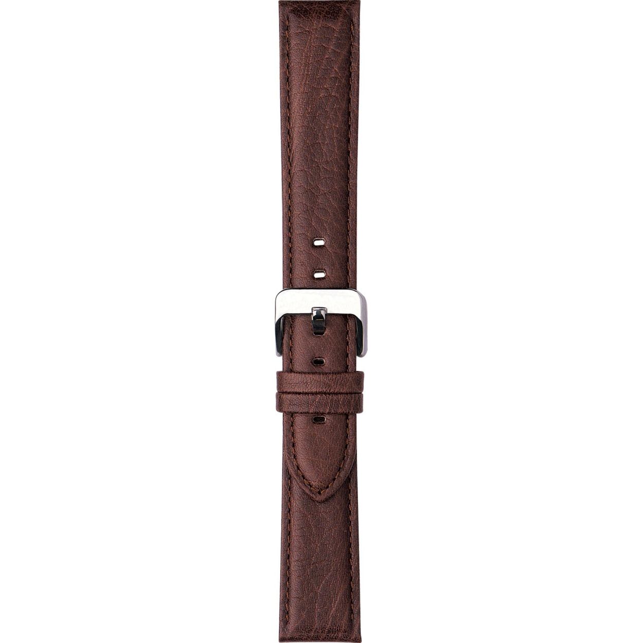 Een mooie horlogeband van het merk Condor gemaakt van leer. De kleur van deze horlogeband is bruin. De breedte is 28mm.