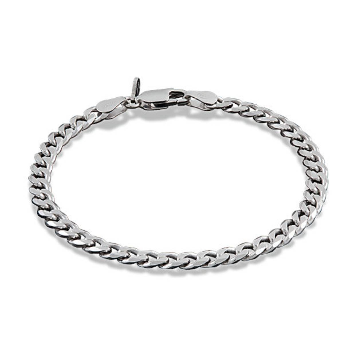 Zilveren armband met een lengte van 21 cm