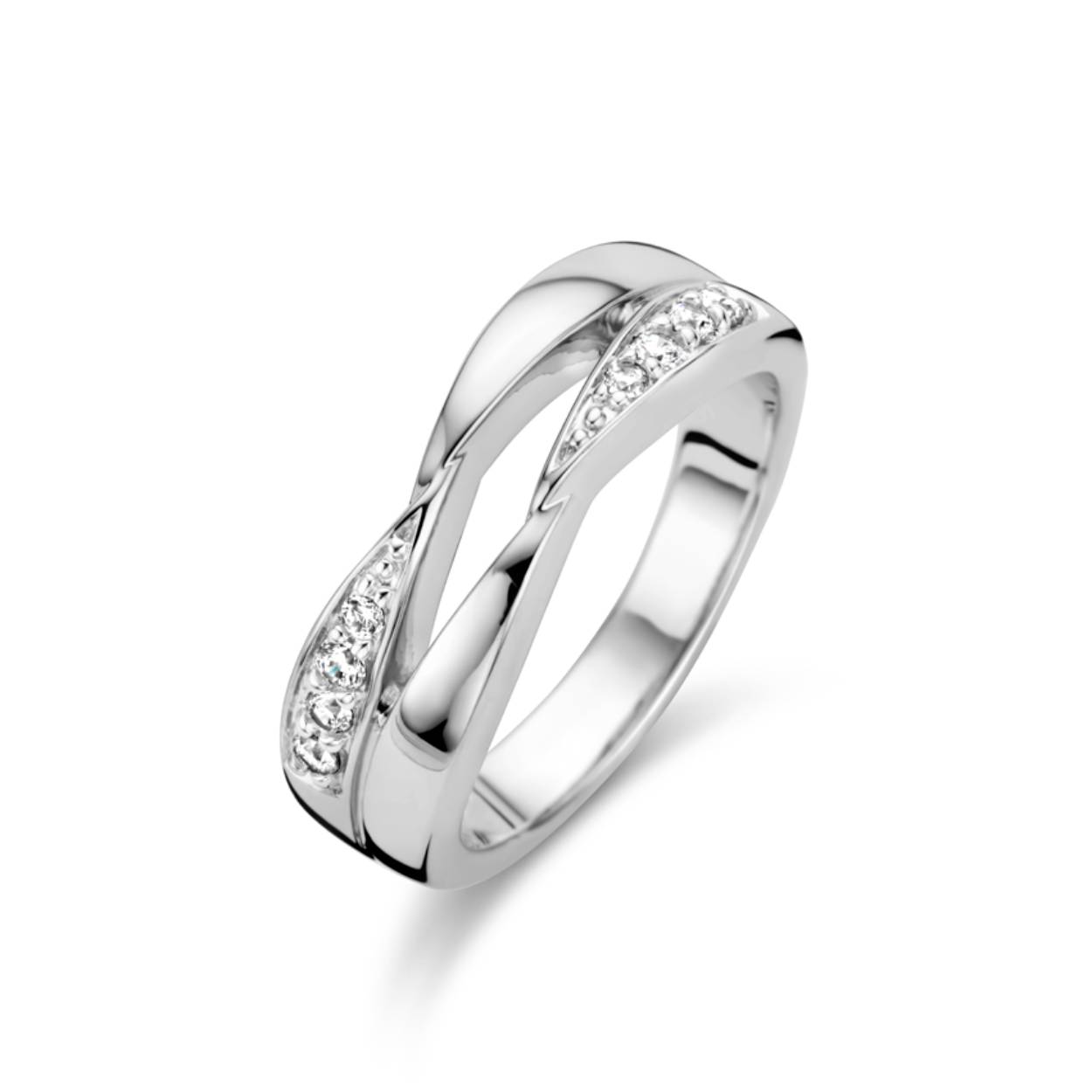 ring zilver zirkonia