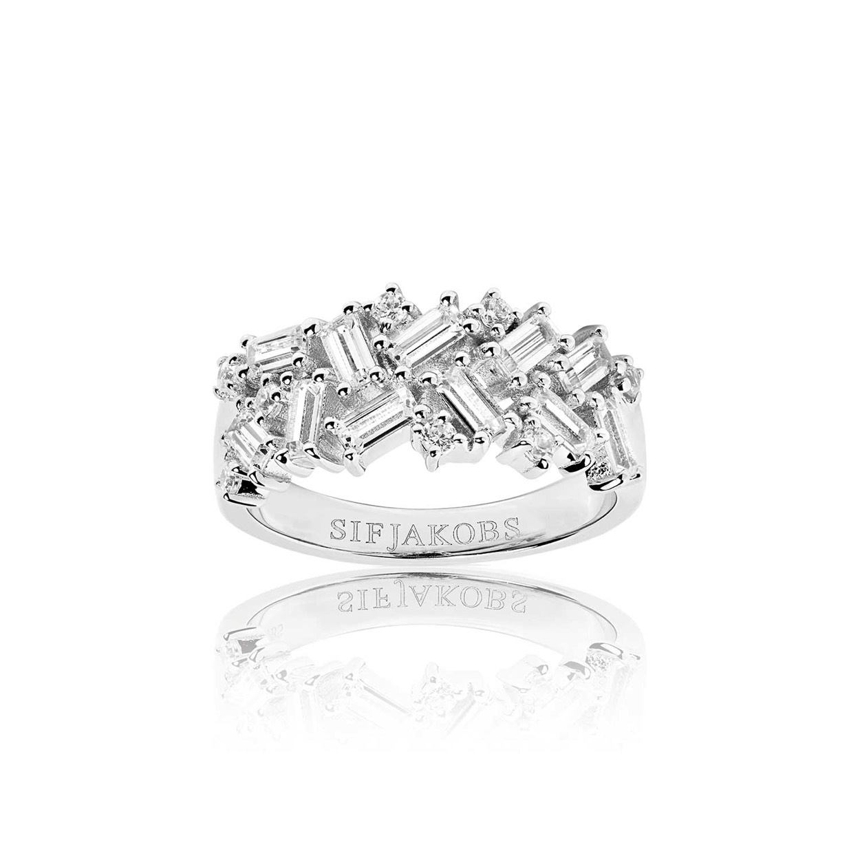 Ring Antella mit wei&szlig;en Zirkonia (5