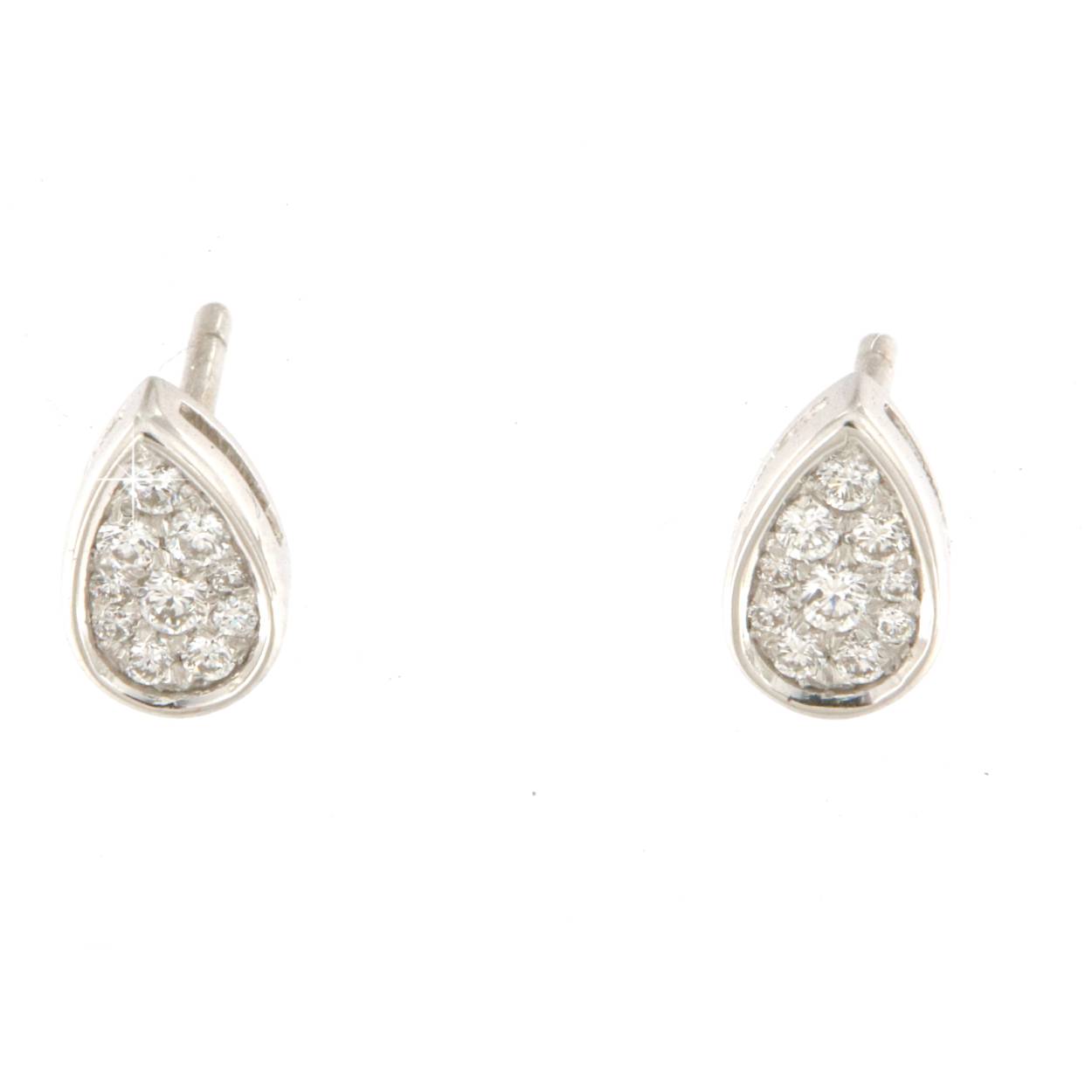 goud 18kt met diamant 0.22ct
