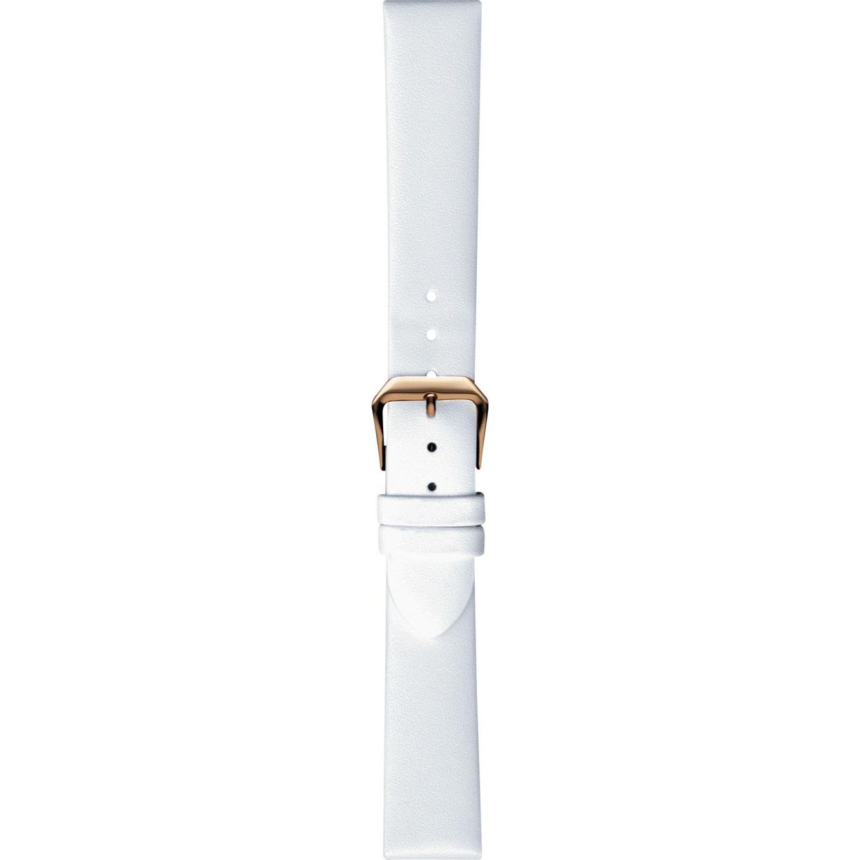 Een mooie horlogeband van het merk Condor gemaakt van leer. De kleur van deze horlogeband is wit. De breedte is 16mm.