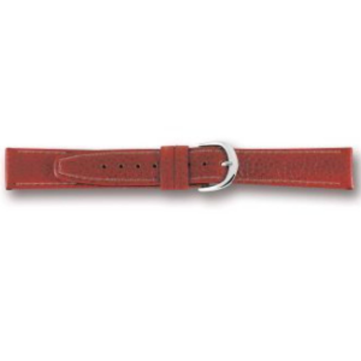 Horlogeband bruin olifantenprint 18mm XL