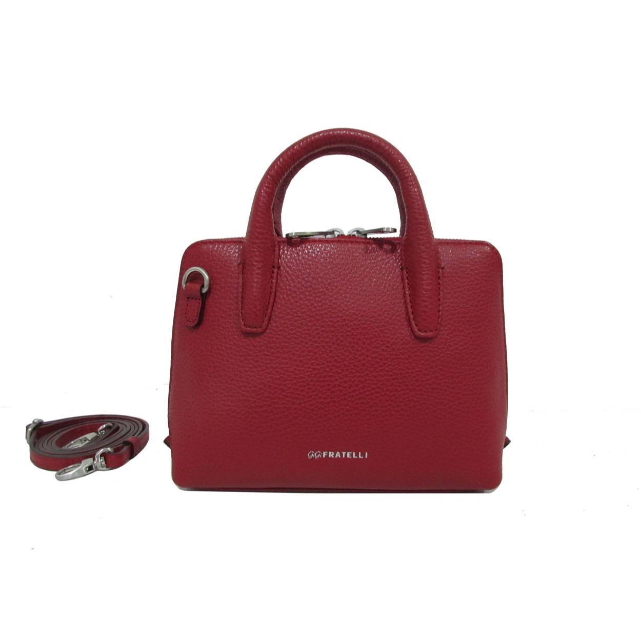 GigiFratelli handtas – stijlvol en functioneel

Deze trendy handtas van GigiFratelli is een elegante keuze voor wie houdt van stijl én gebruiksgemak. Dankzij het slimme ontwerp is de tas ook als schoudertas te dragen – ideaal voor onderweg.

Compact van formaat, maar verrassend ruim: er is genoeg plek voor je telefoon, portemonnee en sleutels. Bovendien heeft de ontwerper oog gehad voor praktische extra's:

Slimme indeling:

Sleutelkoord: nooit meer zoeken naar je sleutels

Telefoonvak voor snelle toegang

Tussenvak met ritssluiting voor veilig opbergen

Achtervak met rits

Afmetingen:
Hoogte: 17 cm × Breedte: 20 cm × Diepte: 5 cm

Met deze tas ben je verzekerd van een combinatie van design, kwaliteit en comfort – zoals je mag verwachten van GigiFratelli.


