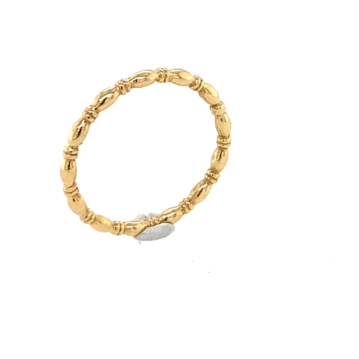 geelgouden eierdraadring 1.8mm
