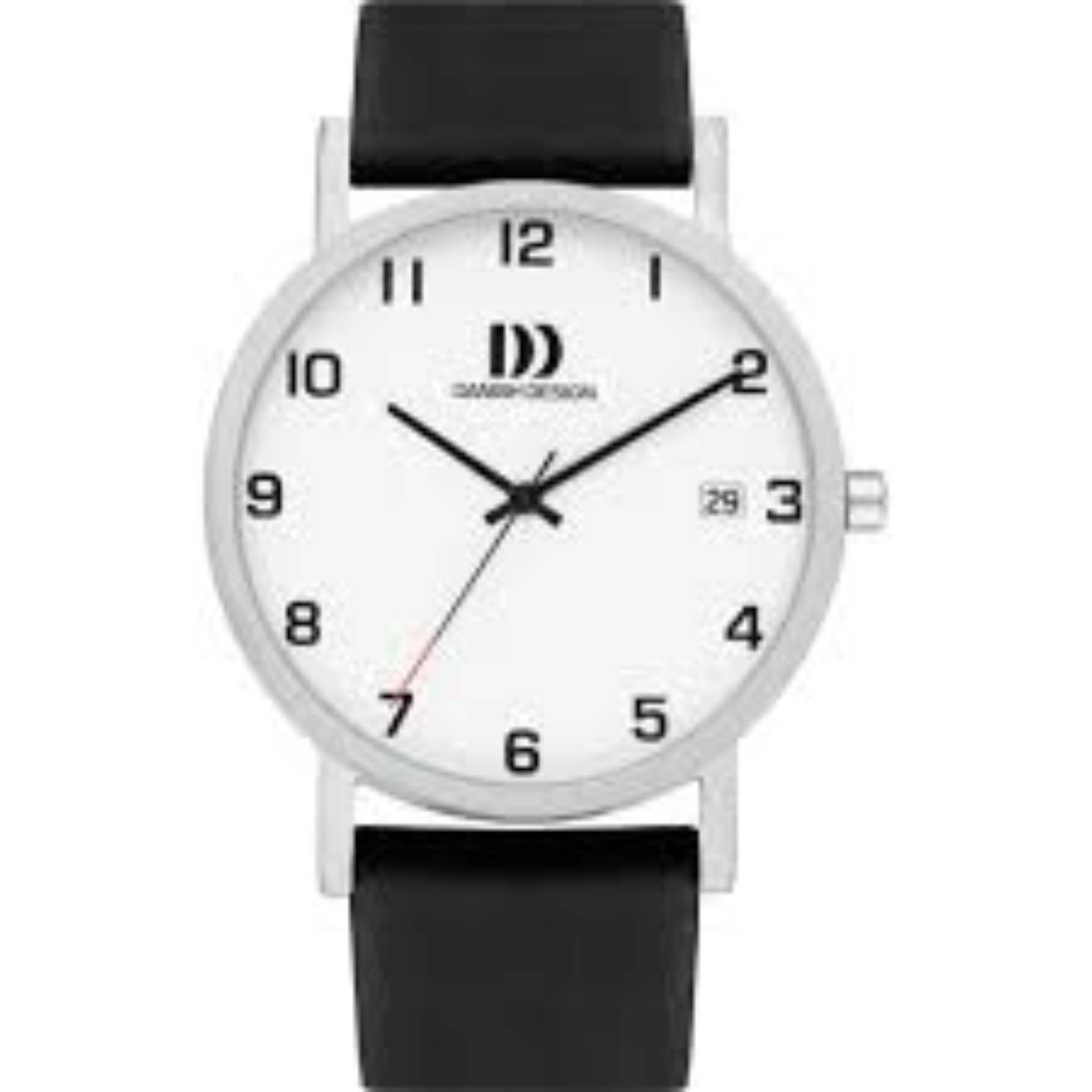 Dit is een horloge van het merk Danish Design gemaakt voor heren.
De specificaties zijn als volgt:
Kastmaat: 39 mm
Kastdikte: 6,9
Bandlengte: 207
Bandbreedte: 18
Waterdichtheid: 3 ATM / 30 Meter / 100 Feet
Dit horloge heeft de volgende functies/eigenschappen:
Datumaanduiding