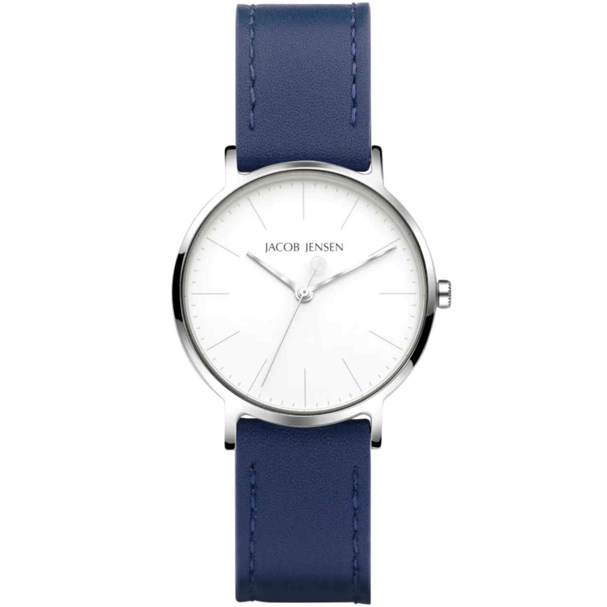 Dit is een horloge van het merk Jacob Jensen gemaakt voor dames.
De specificaties zijn als volgt:
Kastmaat: 32
Kastdikte: 7
Bandlengte: 18
Bandbreedte: 16
Waterdichtheid: 5 ATM / 50 Meter / 165 Feet