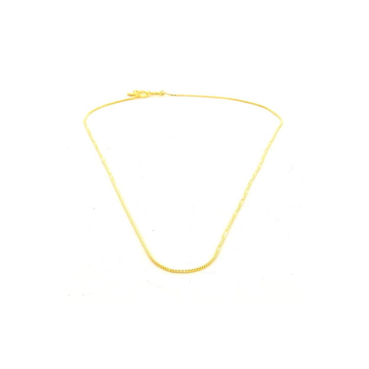 Imotionals Zilveren Vergulde Venetiaans Collier.

Gebruik speciaal deze ketting voor de Imotionals hangers. De ketting heeft een kleiner oogje dan standaard kettingen. Met een standaard ketting is het oogje te groot om de charms aan de ketting te rijgen.

Alle Imotionals sieraden zijn gemaakt van sterling zilver (925) en voorzien van een extra rodium laag. Het zilver verkleurt hierdoor niet.

Lengte: 52 cm