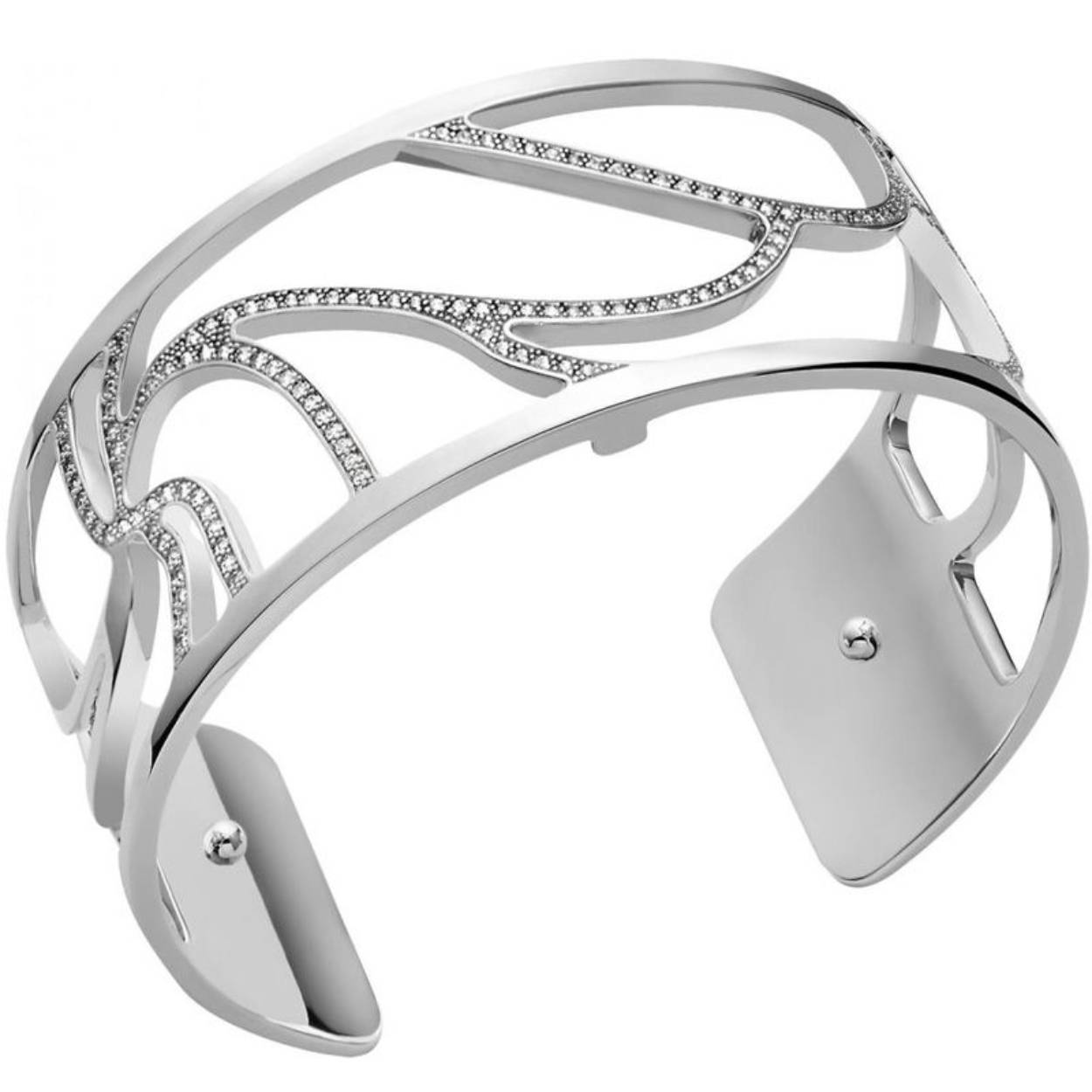 les georgettes armband met zirkonia
25mm breed