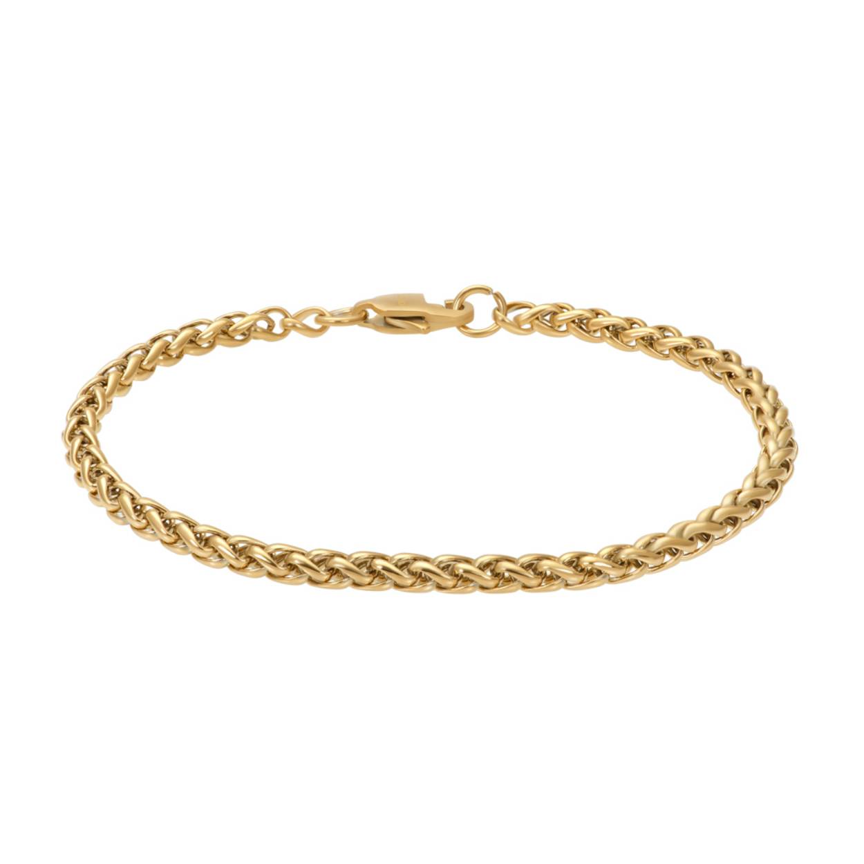 De iXXXi Men armband Round Chain is gemaakt van stainless steel. Het design van de armband bestaat uit een ronde schakel die gevlochten aan elkaar bevestigd zijn.