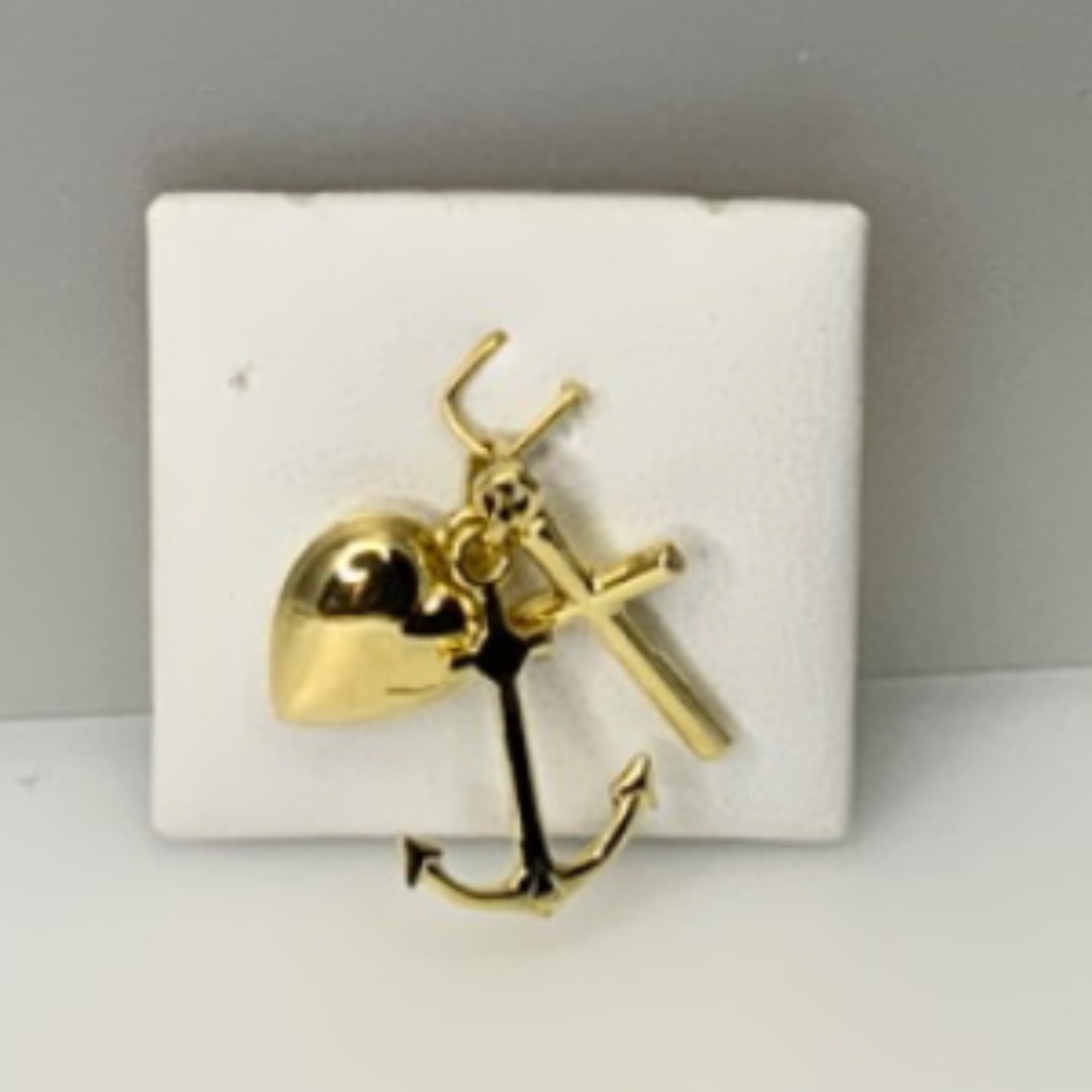 Gouden hanger g/h/L 