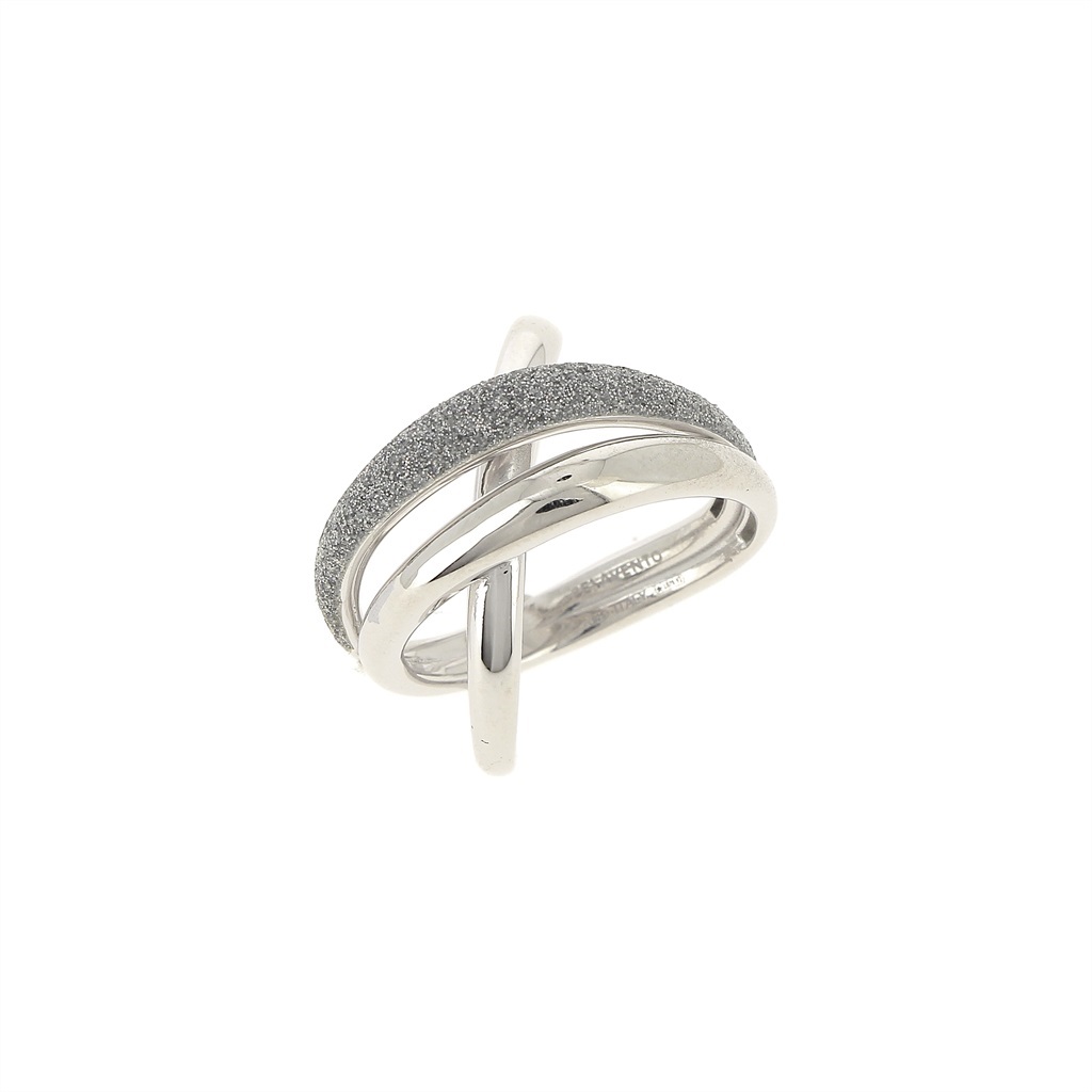 Pesavento ring rhodium pearl gray dust