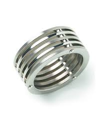 Boccia titanium ring