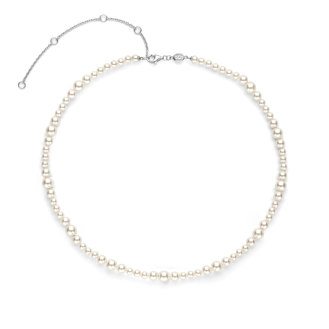 Materiaal: Zilver platina verguld
Steensoort: Shell pearl
Categorie: Parel kettingen
Kleur: Wit parel