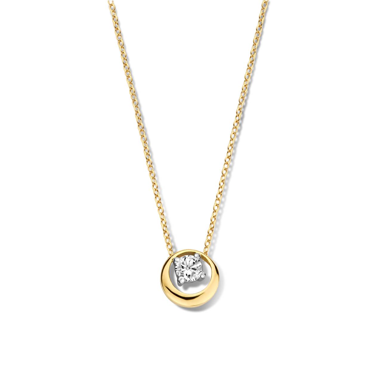 Ketting gemaakt met oud goud