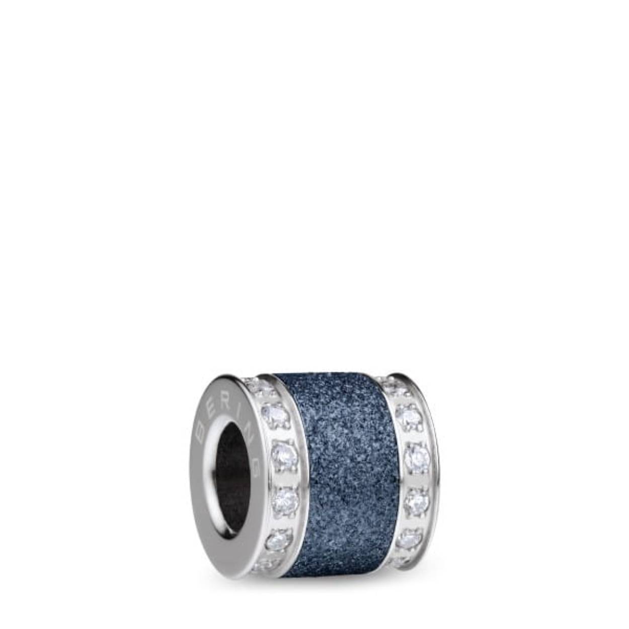 Edelstaal bering hanger blue cz BESTMOM-1
