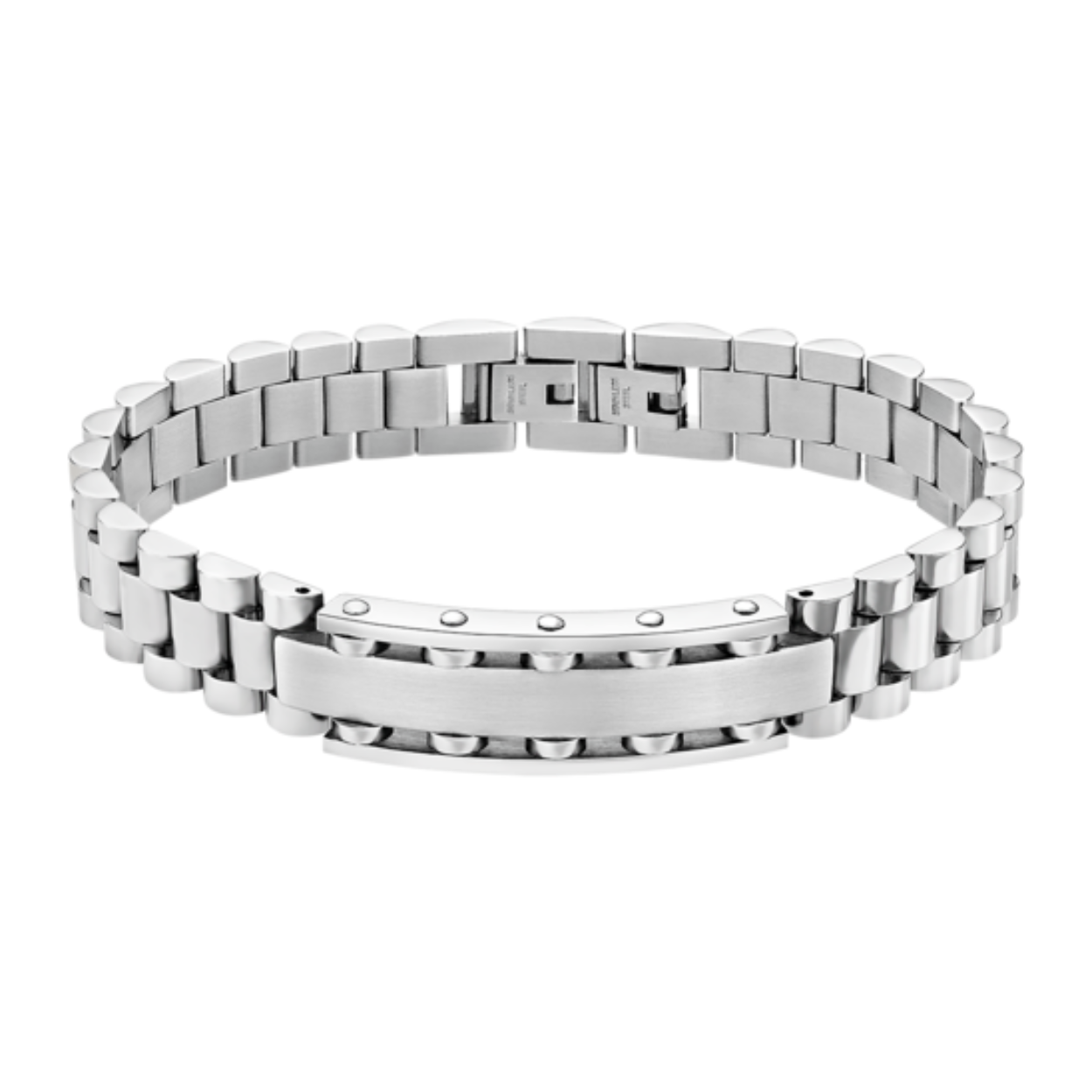 De Lotus stalen heren armband is een stoer en stijlvol sieraad met een moderne uitstraling. De armband is vervaardigd uit hoogwaardig roestvrij staal, wat zorgt voor duurzaamheid, draagcomfort en een tijdloze look. Perfect voor dagelijks gebruik &eacute;n speciale gelegenheden.

Wat deze armband extra bijzonder maakt, is de mogelijkheid tot persoonlijke gravering. Denk aan een naam, datum, initialen of een korte boodschap &ndash; ideaal als persoonlijk cadeau voor een verjaardag, jubileum, Vaderdag of andere speciale momenten.