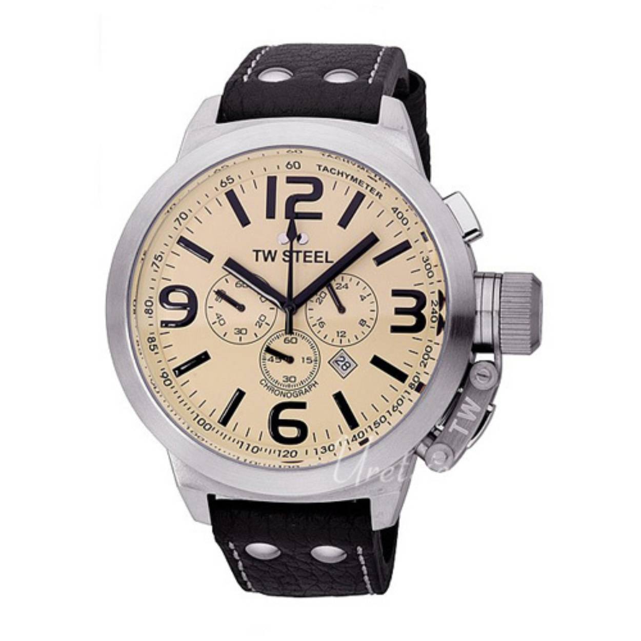 Stoer TW Steel horloge uit de Canteen serie