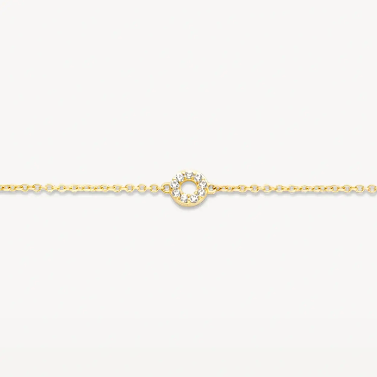 Blush Armband 2200YZI - Geel Goud met Zirkonia (14Krt.)