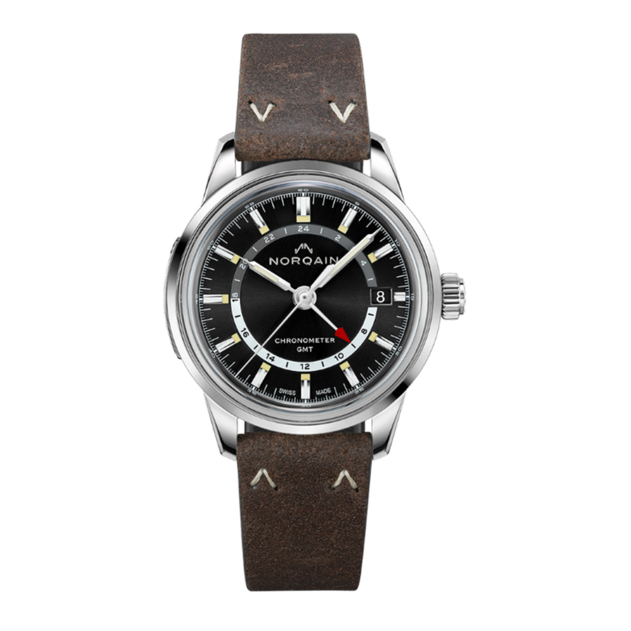 Elk Norqain horloge voorzien van Manufacture Calibres geniet van een internationale fabrieksgarantie van vier jaar. Leden van de Norqainer club hebben de mogelijkheid om deze garantie uit te breiden tot vijf jaar.