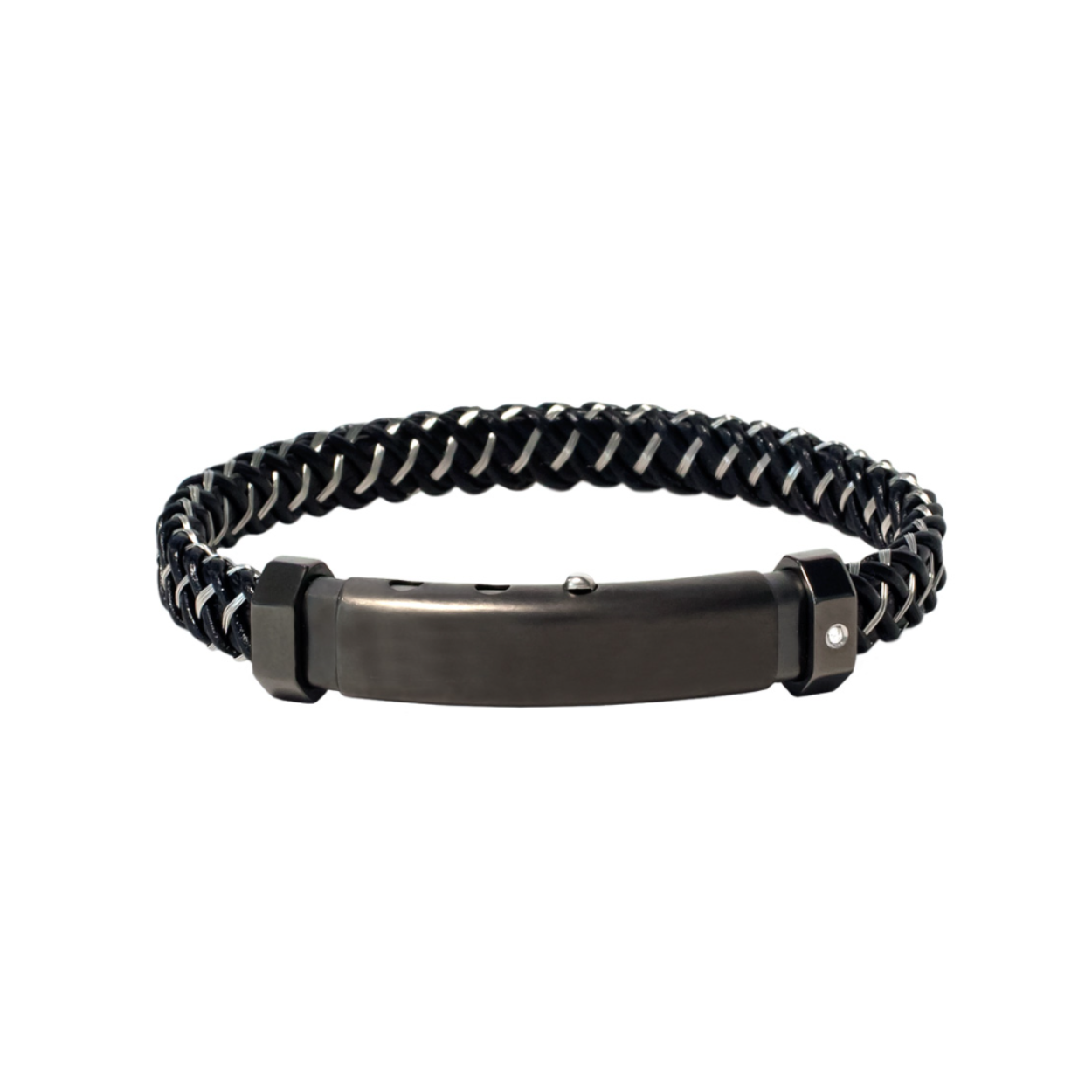 BR-MCARLO01 steel/leath/diam