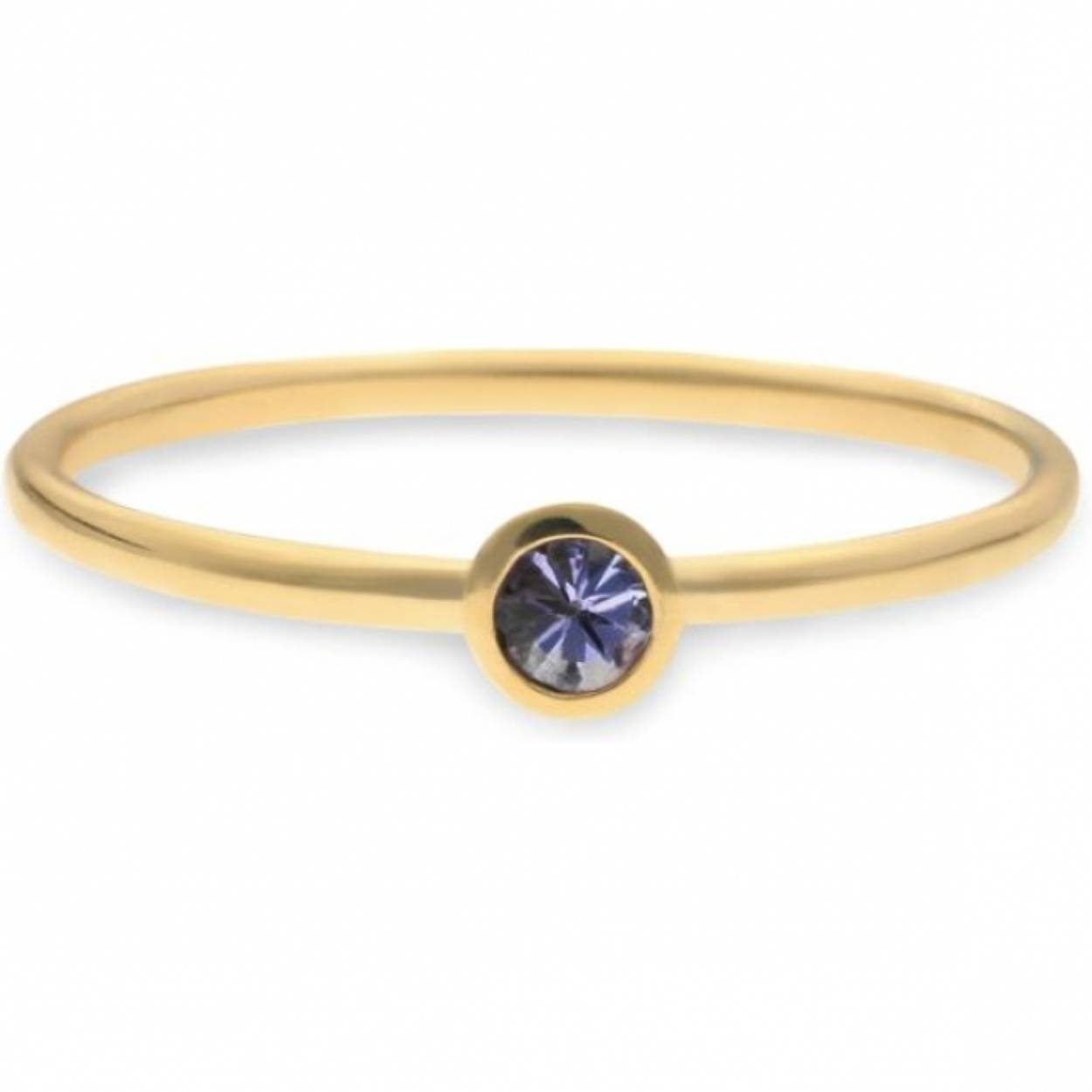 
Laat je betoveren door de prachtige schittering van de AN-K14-46466TZ 14k gouden geboortesteen ring december tanzaniet van Swing Jewels. Deze betoverende ring is gemaakt van 14 karaat geelgoud en is voorzien van een schitterende blauwe tanzaniet edelsteen, die perfect past bij de maand december. De goudkleurige ring met zijn sprankelende steen is een absolute eyecatcher en een elegante toevoeging aan je sieradencollectie.

Deze adembenemende ring is speciaal ontworpen voor dames die houden van stijlvolle en verfijnde sieraden. Of je hem nu draagt naar een chique diner of gewoon als alledaagse elegantie, deze 14k gouden geboortesteen ring is een perfecte aanvulling op elke outfit. Laat je unieke persoonlijkheid schitteren met deze prachtige creatie van Swing Jewels.
