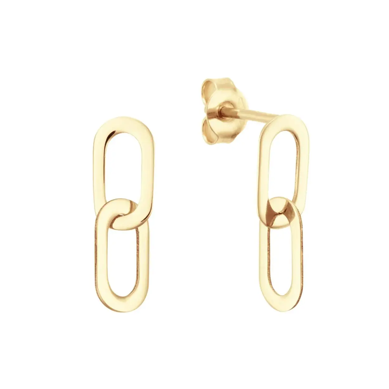Een moderne en luxe toevoeging aan jouw earparty: dat zijn de goudgele Cannaregio Earstuds. Heb je de bijpassende ketting en armband al gezien? Combineer ze met elkaar voor een trendy look!

Venetian Diary Als je aan een betoverende stad denkt, waar je kunt verdwalen in smalle straatjes en waar gondels je meenemen langs de mooiste gebouwen en architectuur. Waar op iedere hoek iemand spontaan in een serenade kan uitbarsten. Aan welke stad denk je dan? Juist, het Italiaanse Venetië. Mysterieus, betoverend en romantisch. Een stad met elegante grachten, prachtige pleinen en kleurrijke mensen. Een stad waar ik mijn hart aan heb verloren. 

Het merk
Jackie is hét 14 karaat gouden on trend sieradenmerk. De collecties zijn geïnspireerd op de reizen die ik maak, van stedentrips tot exotische oorden. Elk gouden sieraad is helemaal van nu, handgemaakt door Europese goudsmeden en vervaardigd van overwegend gerecycled goud met echte edelstenen en zoetwaterparels. Elke collectie is dan ook met veel liefde en passie samengesteld. Mijn Jackie sieraden zijn de perfecte finishing touch voor iedere outfit!

Specificaties
- Studs
- Materiaal: 14 Karaat - Geelgoud - 585
- Bubbelschakel
- Totale lengte: 5,5mm