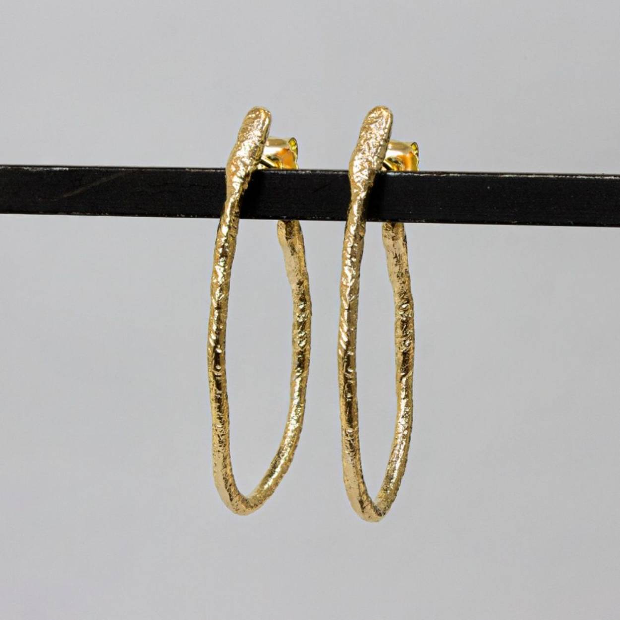 Jeh Jewels oorbellen zilver verguld Hoepels creatief 20879