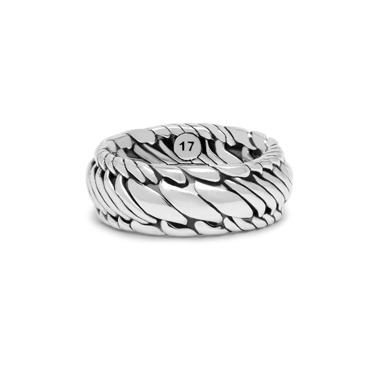 zilveren ring unisex