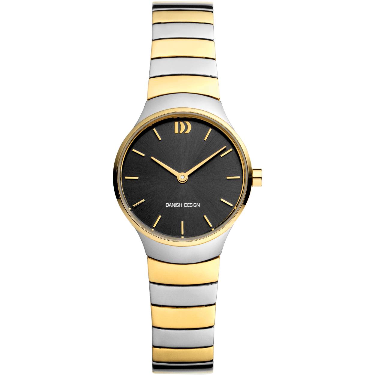 Danish Design horloge met stalen band, Jolie bicolor/zilver