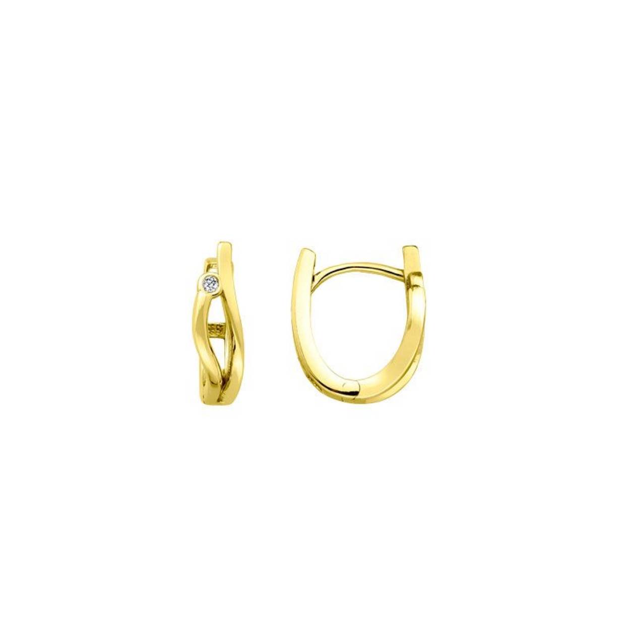 MY iMenso Creoli creol "Deli CZ 14mm" 9251Mgoldptd)