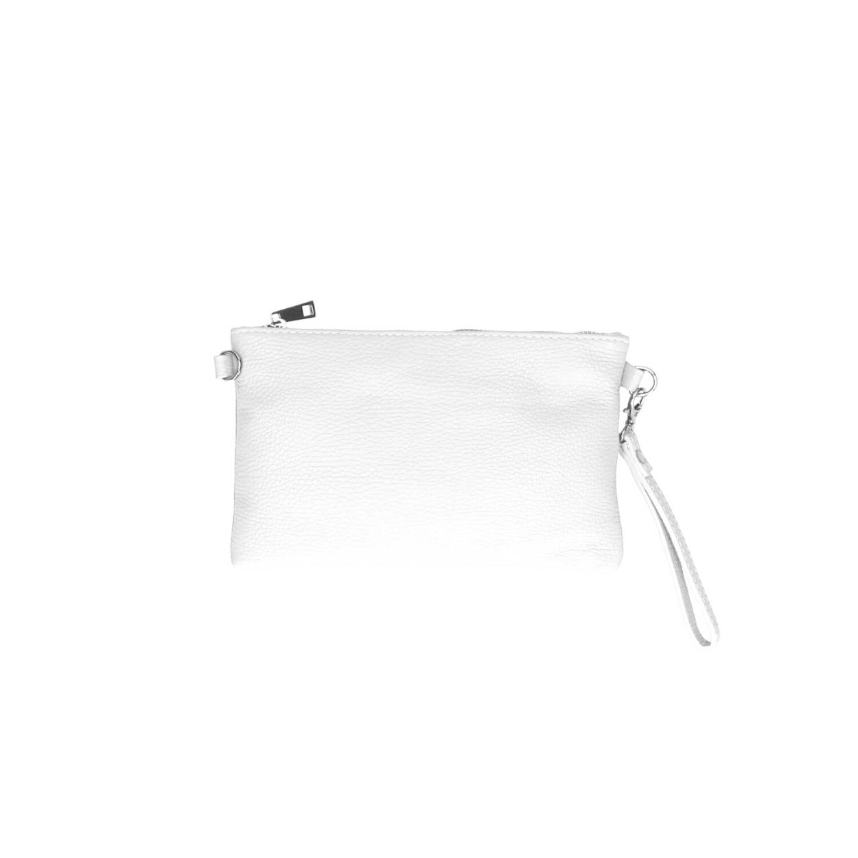 Schoudertas van echt leer.
een zachte structuur
een schouderriem
Polyester voering
Binnenvak

Afmetingen
Breed 23cm x hoogte 15cm