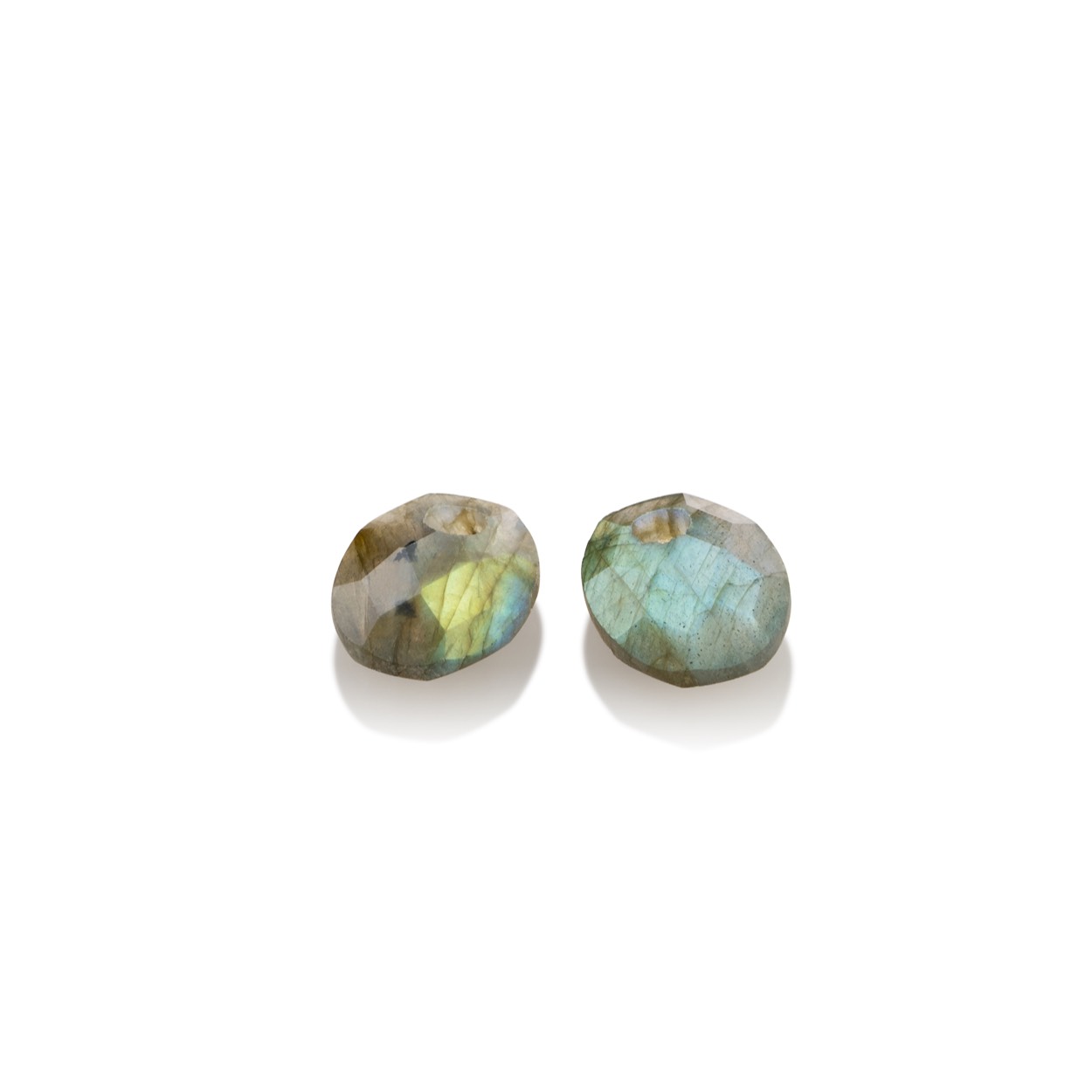 Sparkling earstones small labradorite