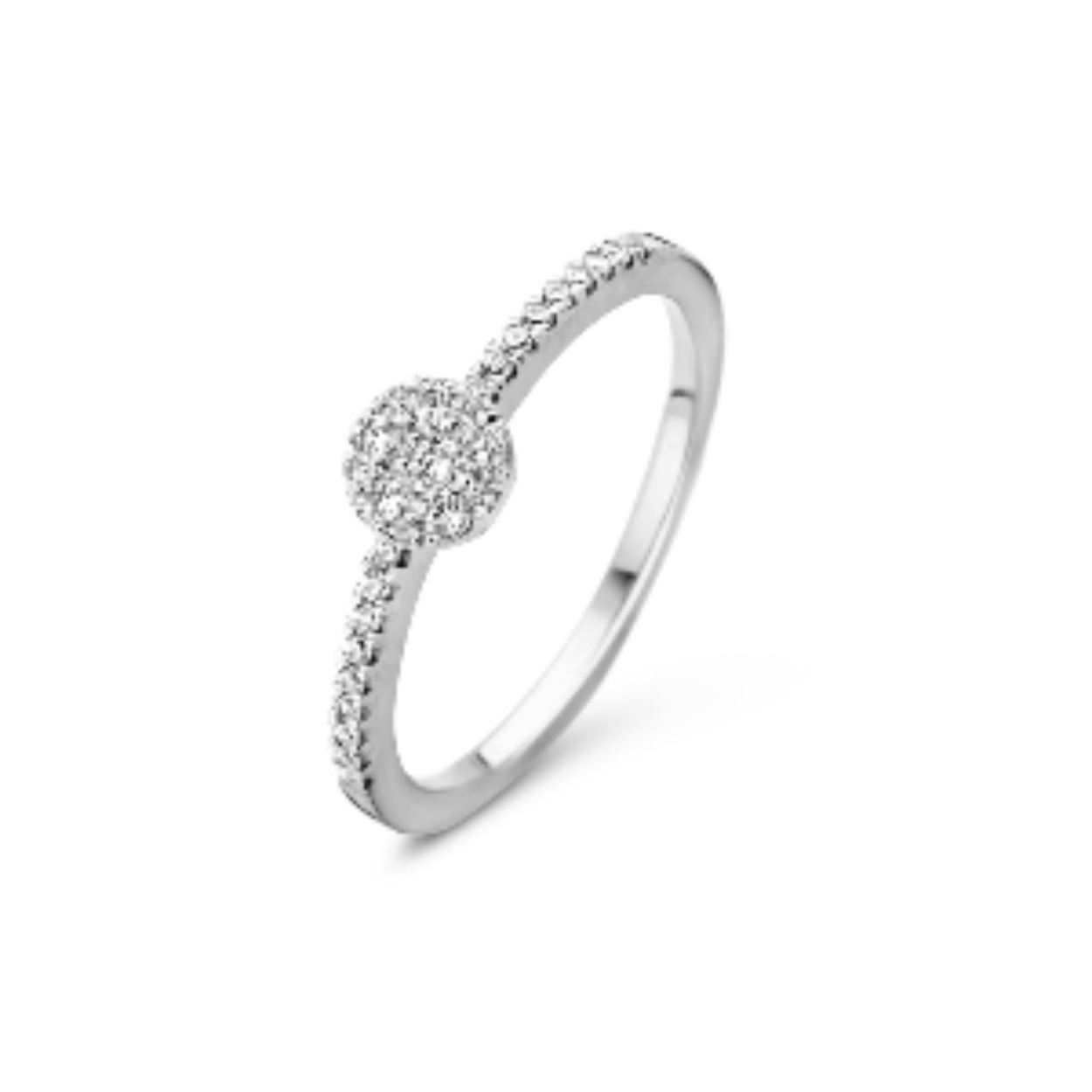 Ring goud 18kt met diamanten