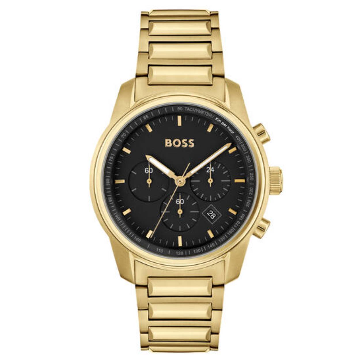 Hugo Boss horloge, Trace double/zwart