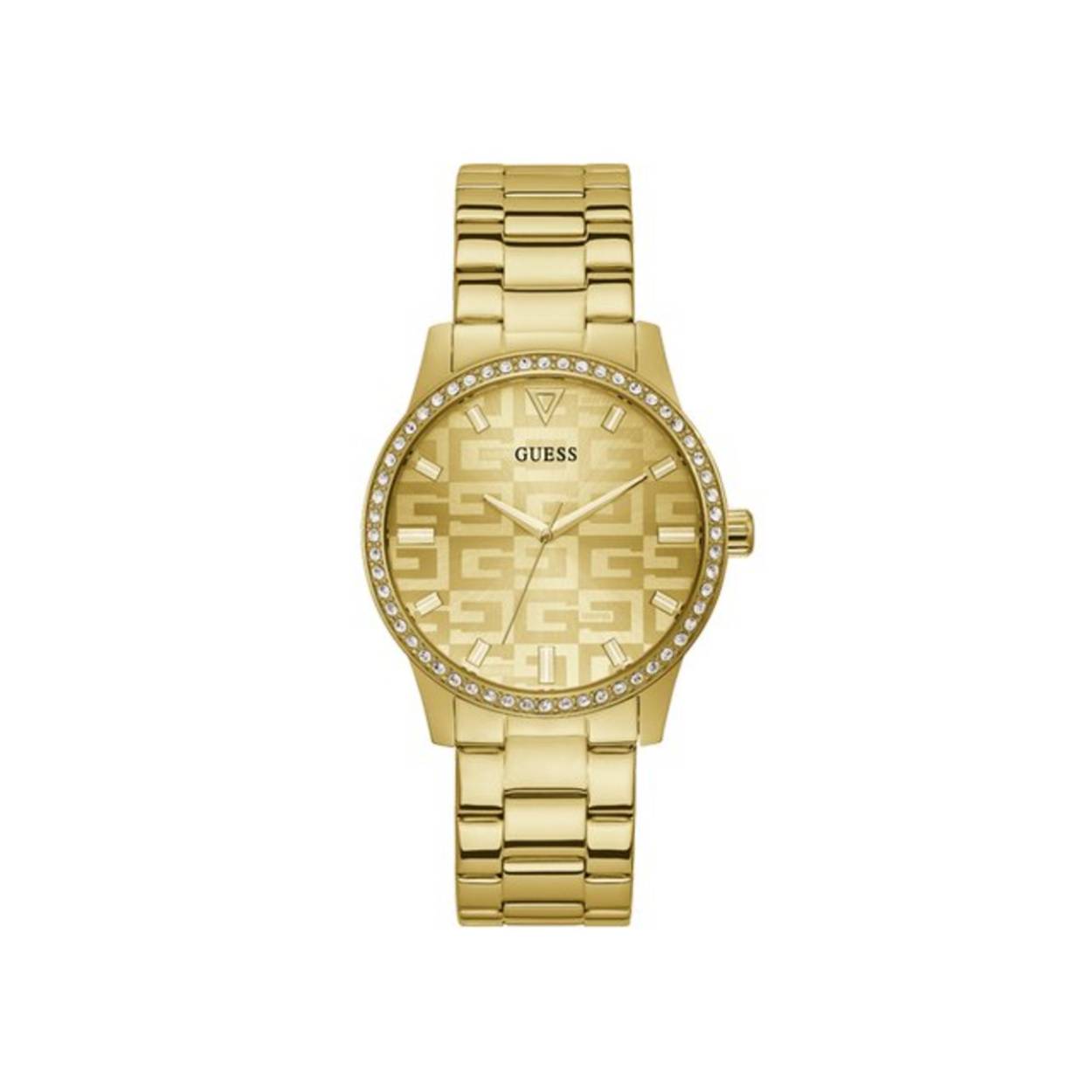 Guess horloge, double rond+zirconias
