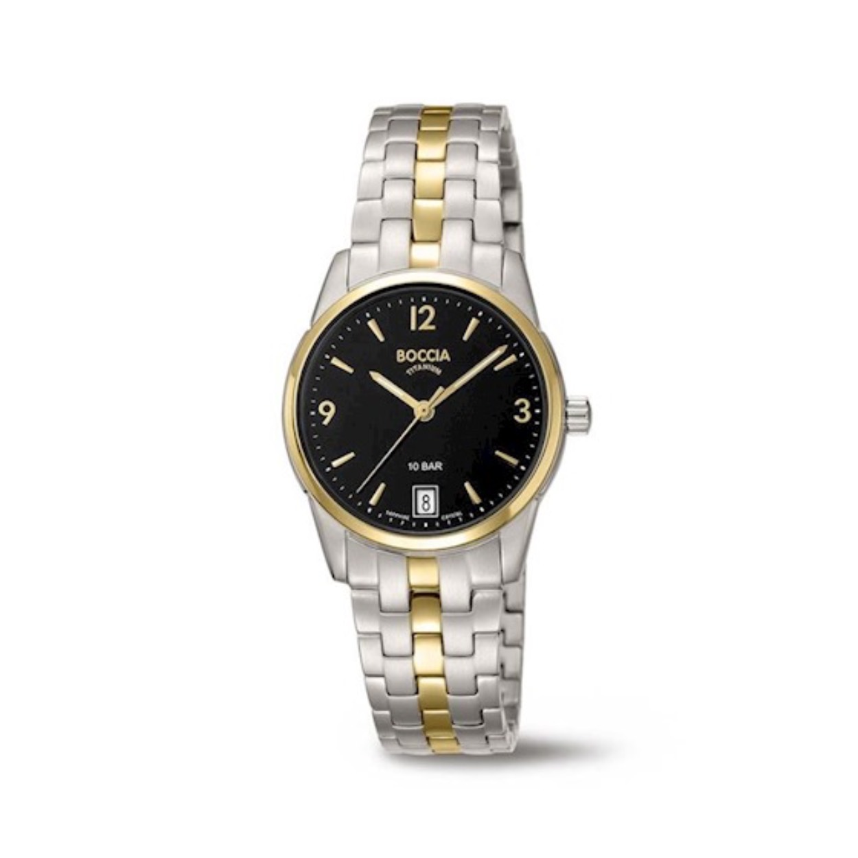 Boccia titanium horloge bicolor
