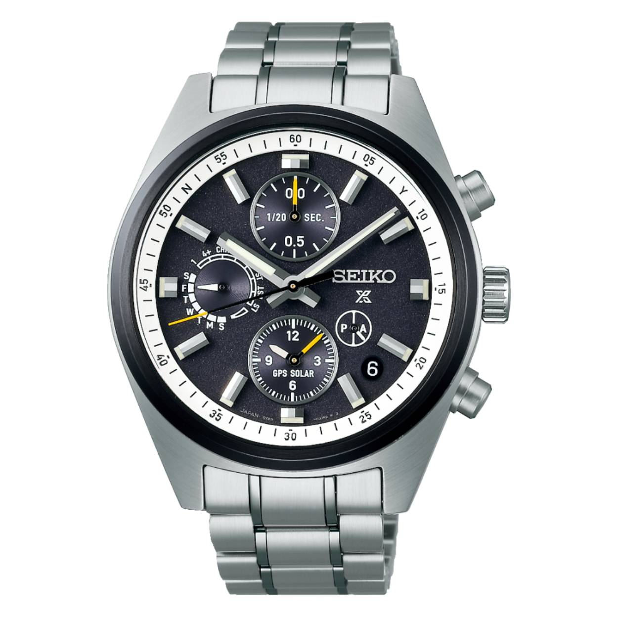 SSH167J1 PROSPEX Speedtimer Watch
GPS Solar Dual Time Chronograph