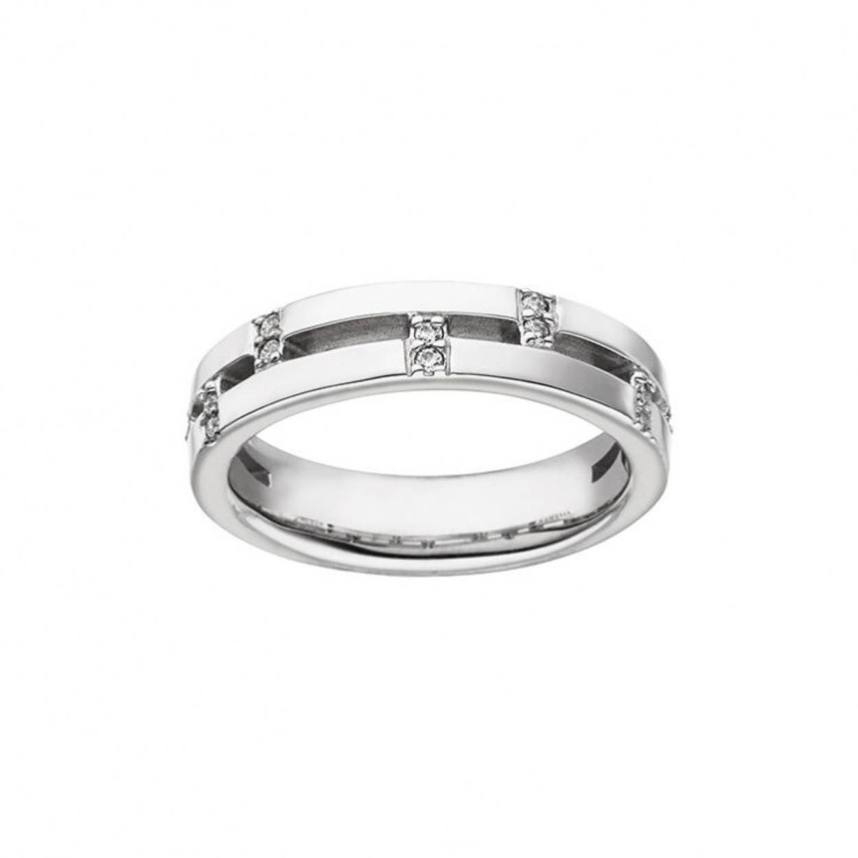Prachtige zilveren ring van Viventy. 