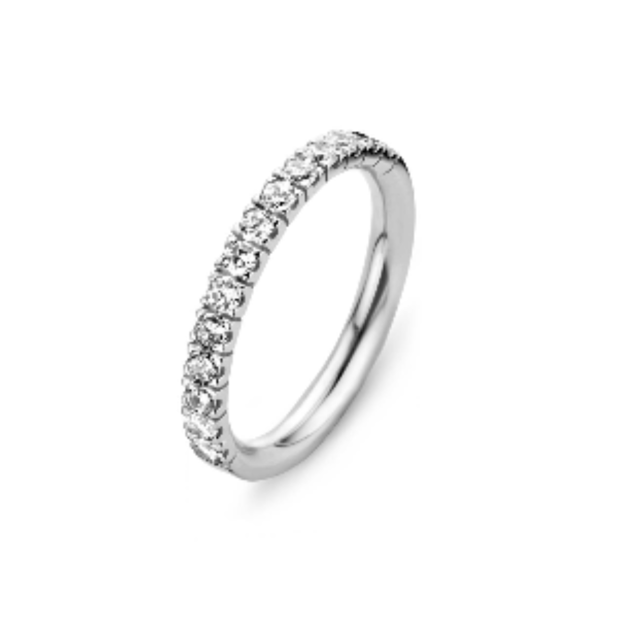 ZILVEREN RING MET ZIRKONIA