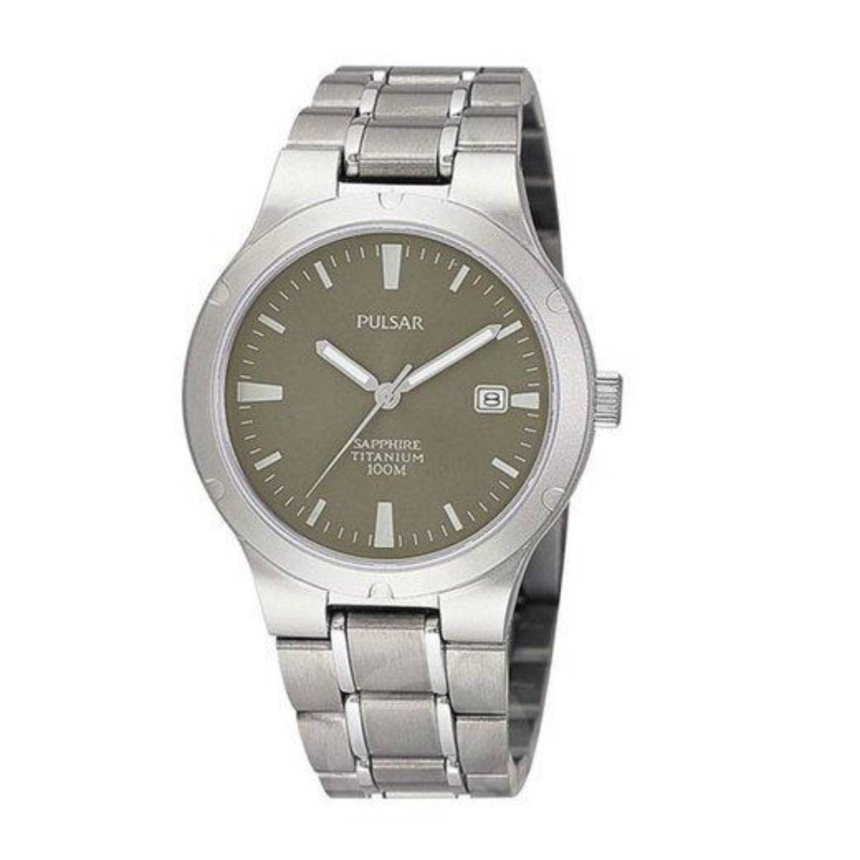 Merk	Pulsar
Categorie	Horloges
Artikelnummer	PXD977X1
Doelgroep	Heren
Kastvorm	Rond
Kleur band	Zilver
Kleur kast	Zilver
Kleur wijzerplaat	Zwart
Materiaal Band	Titanium
Materiaal Kast	Titanium
Soort glas	Saffierglas
Waterdichtheid	10 ATM