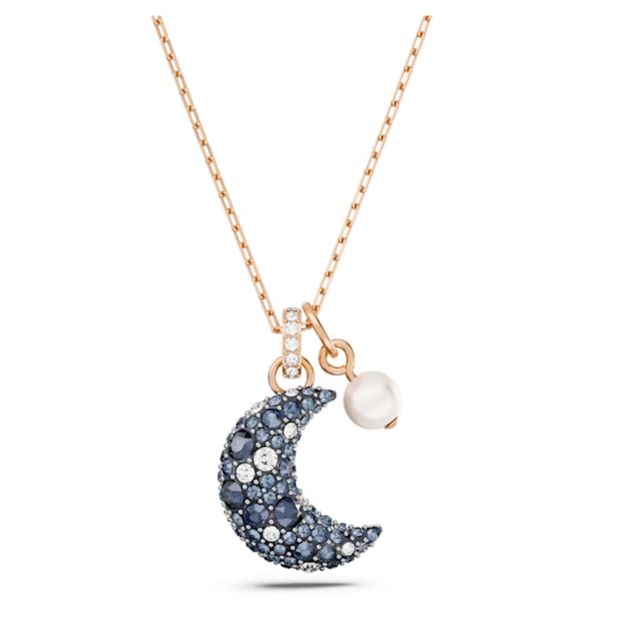 Dit is een ketting van het merk Swarovski uit de collectie Luna.