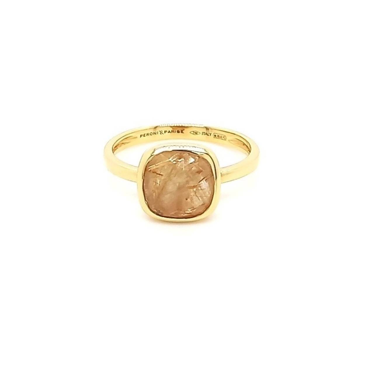 Ring GG 18kt rutiel