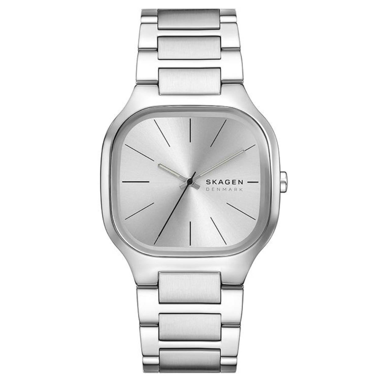 De Skagen SKW6934 is een verfijnd horloge dat minimalistisch Deens design combineert met praktische functionaliteit. Met een slanke 40mm roestvrijstalen kast en een elegante zilverkleurige wijzerplaat straalt dit horloge tijdloze eenvoud uit. De bijpassende roestvrijstalen band zorgt voor een naadloze en comfortabele pasvorm.
