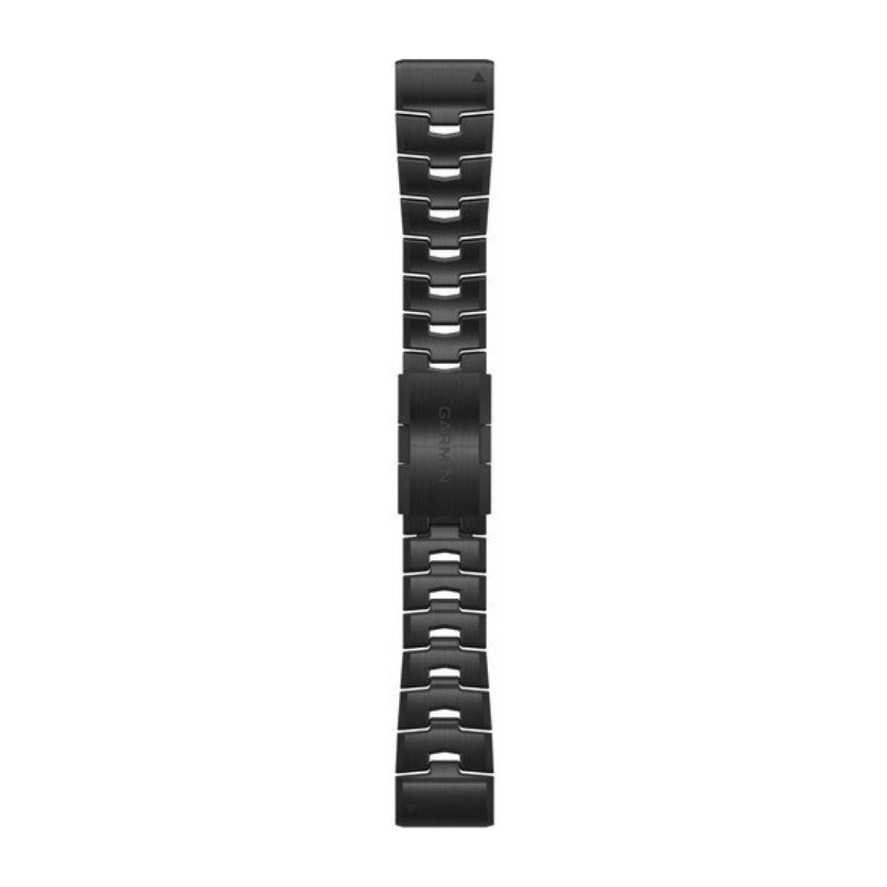 Garmin QuickFit® 26mm horlogeband Carbon Gray DLC Titanium.
Artikelnummer: 010-12864-09

U kunt de verwisselbare bandjes voor uw compatibele horloge eenvoudig wisselen en vastklikken. Kies voor leer, metaal of siliconen om de look van uw horloge in een flits te veranderen. Eenvoudig te wisselen en altijd stevig. Geen hulpmiddelen vereist.