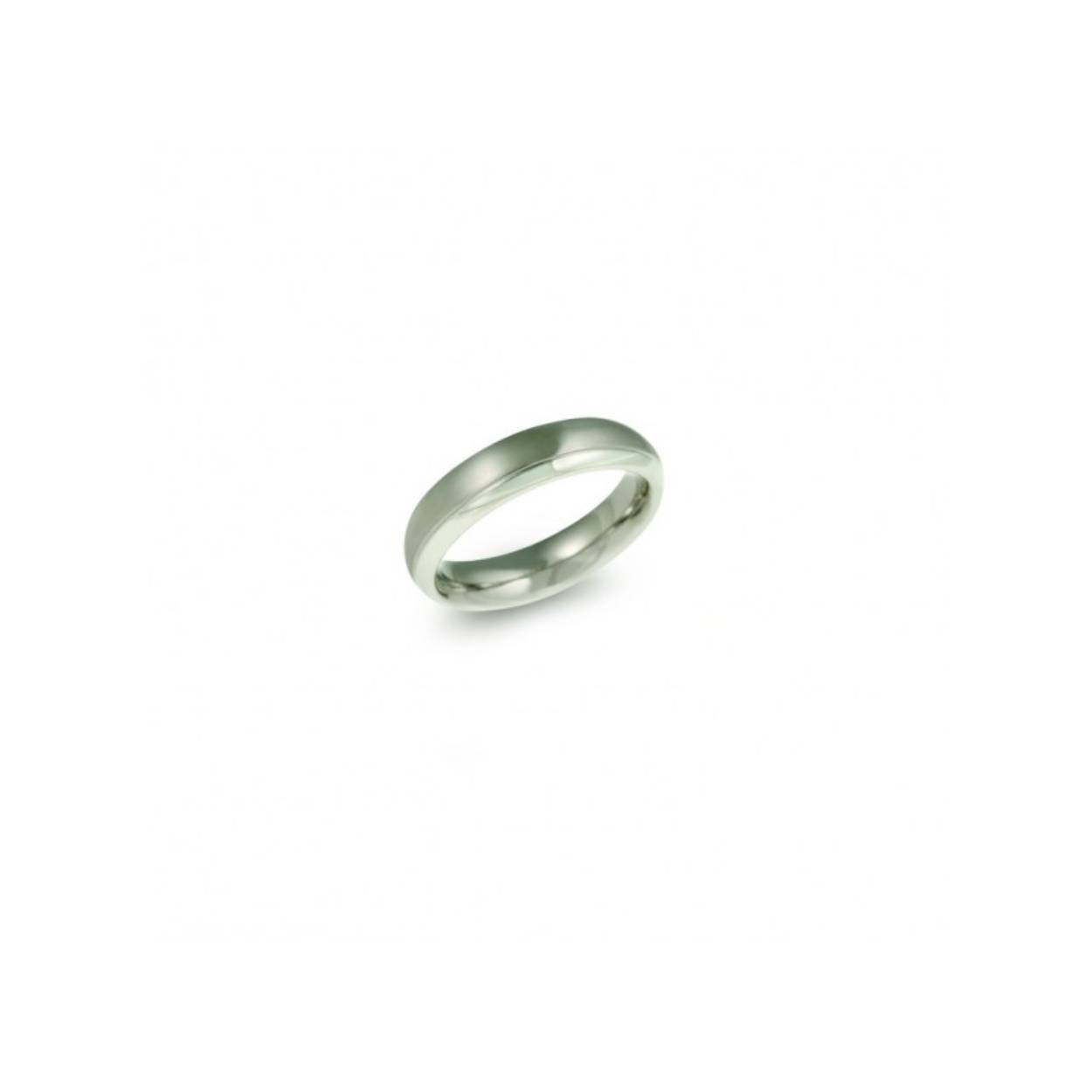 Dit is een ring van het merk Boccia Titanium