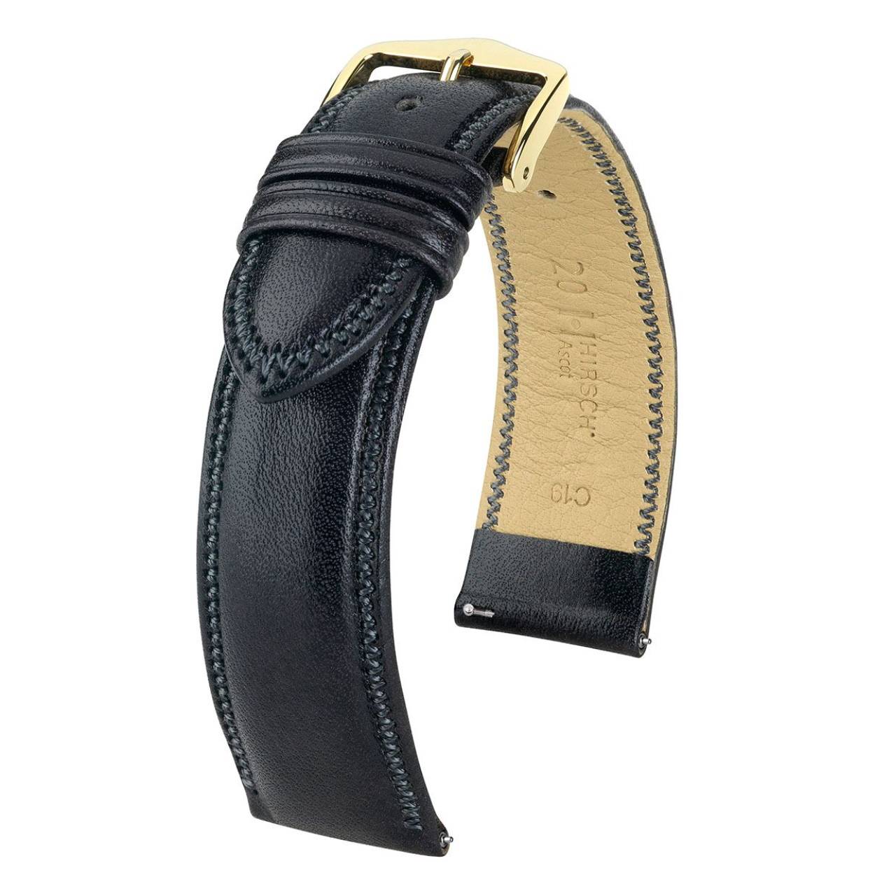 Ascot  L
kalf
glanzend zwart
Maat: 20 mm
