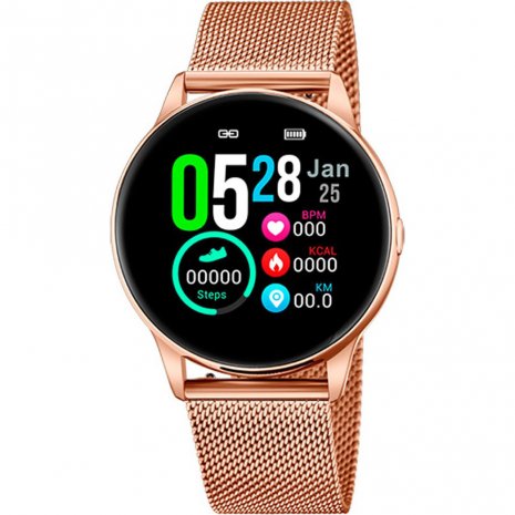Lotus Smartime Display Smartwatch - Goudkleurig