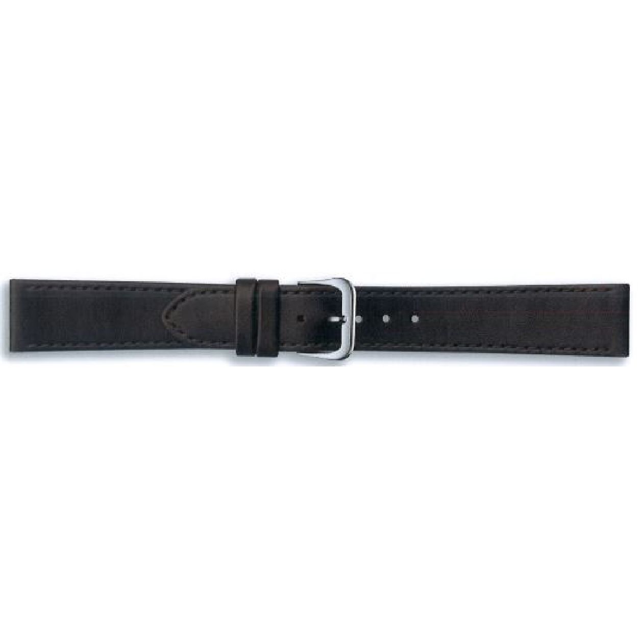 Een mooie horlogeband van het merk Condor gemaakt van leer. De kleur van deze horlogeband is bruin. De breedte is 18mm.